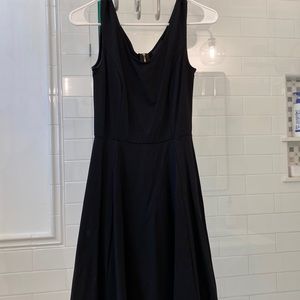 Twirly black dress